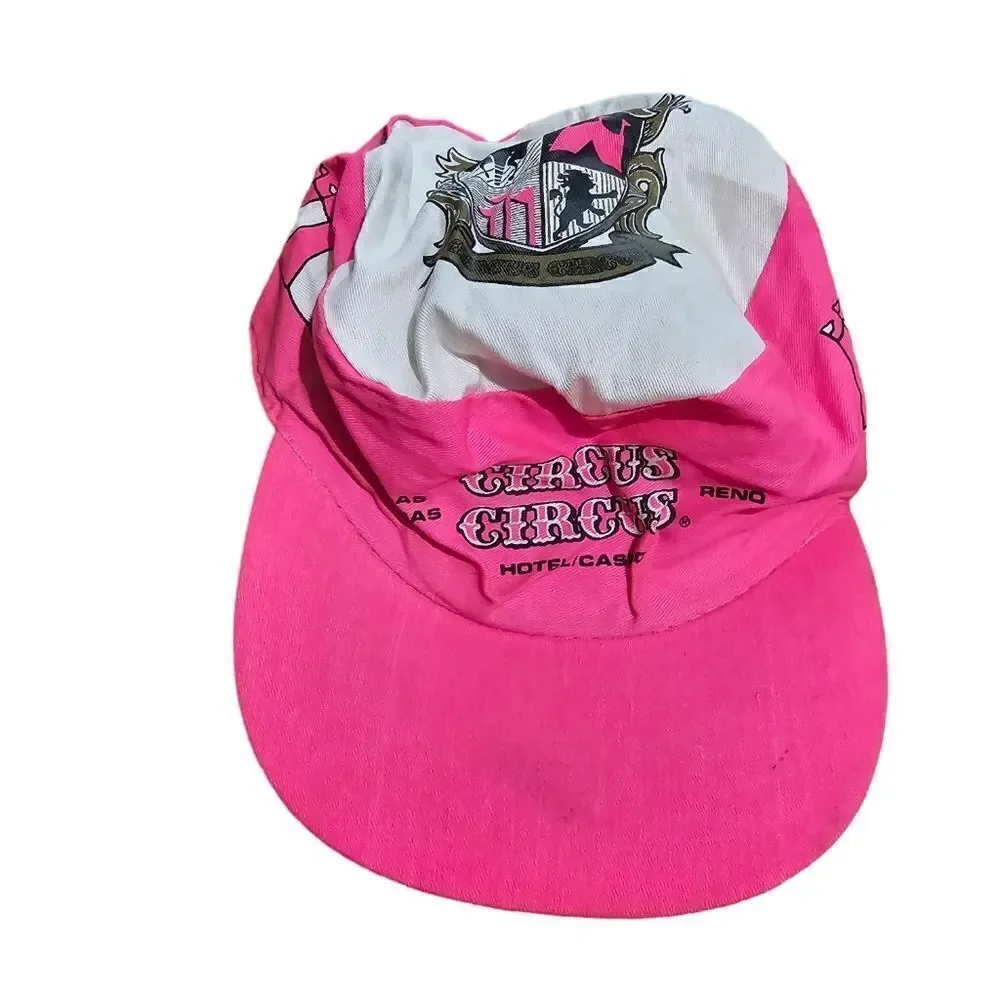 Vintage 90s CIRCUS CIRCUS Cotton Cap‎